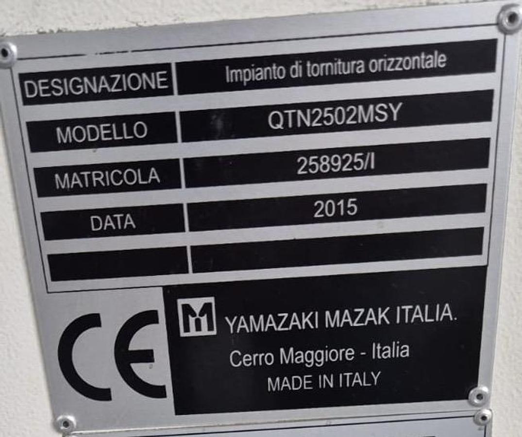 Usato TORNIO ORIZZONTALE MAZAK USATO QTN 250 II MSY
