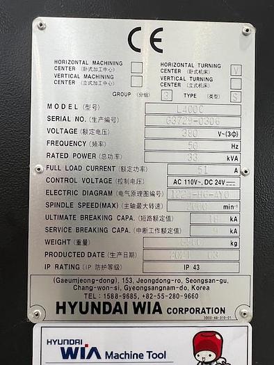 Usato 2022 HYUNDAI WIA L400C