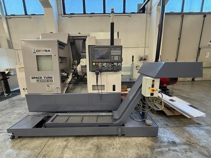 Usato TORNIO ORIZZONTALE CNC OKUMA LB3000EX MY
