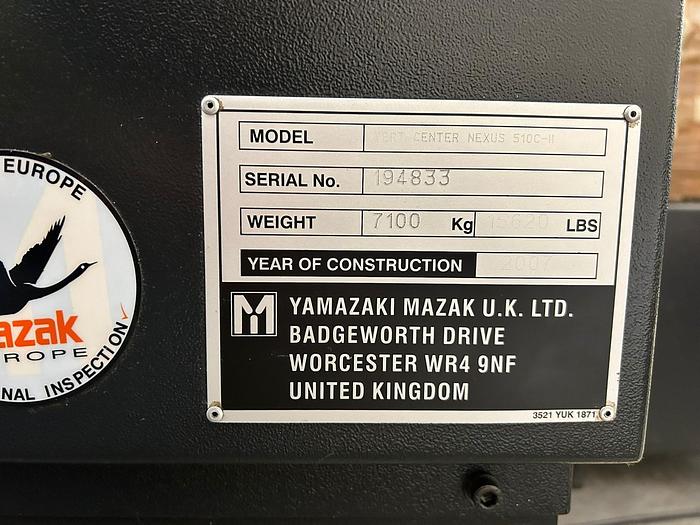 Usato 2007 MAZAK VCN 510-C II
