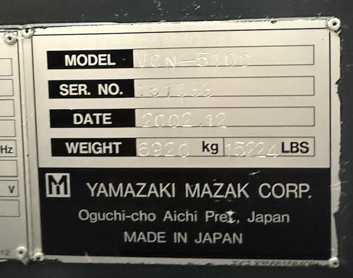 Usato CENTRO VERTICALE USATO MAZAK NEXUS 510C
