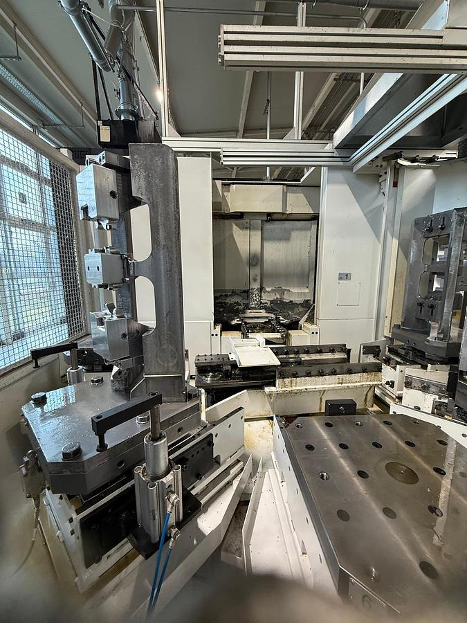 Usato CENTRO DI LAVORO CNC ORIZZONTALE OKUMA MB-400H 6 PALLET