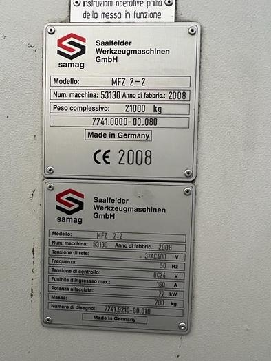 Usato 2008 Samag Mfz 2-2