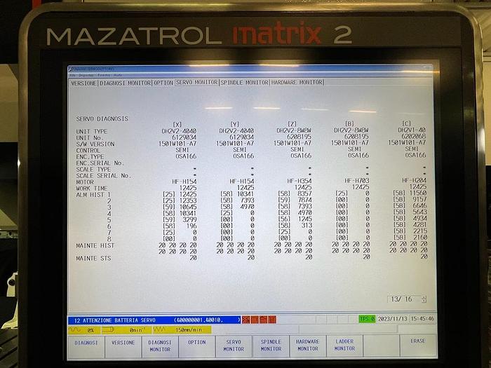 Usato 2016 MAZAK VARIAXIS J 600