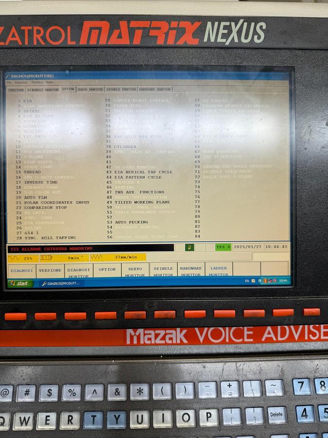 Usato TORNIO ORIZZONTALE CNC USATO MAZAK QTN 250 M X 1000