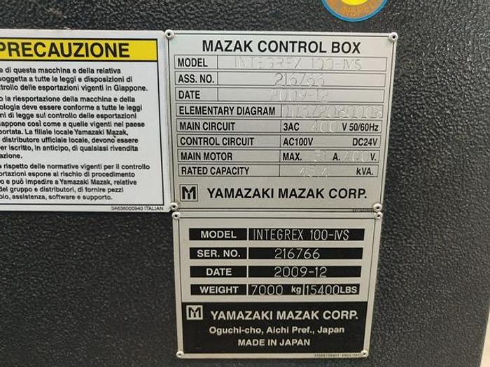 Usato 2009/12 MAZAK INTEGREX 100 4S