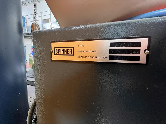 Usato CENTRO DI LAVORO VERTICALE SPINNER MVC-1100