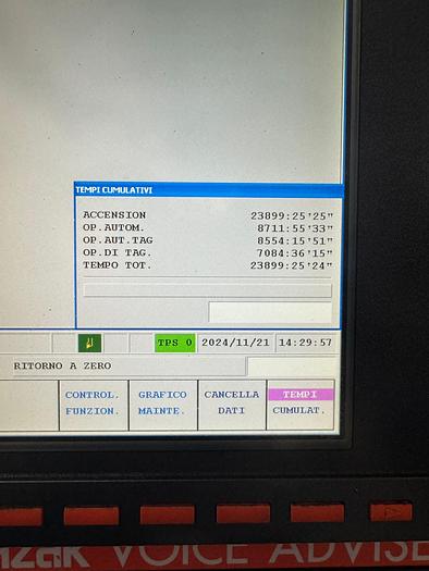 Usato Tornio orizzontale Cnc usato Mazak QT350 IIM-1500