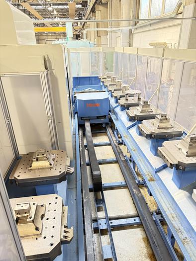 Usato 2003 MAZAK CENTRO 5 ASSI VARIAXIS 630-5X COMPLETO DI SISTEMA PALLETECH