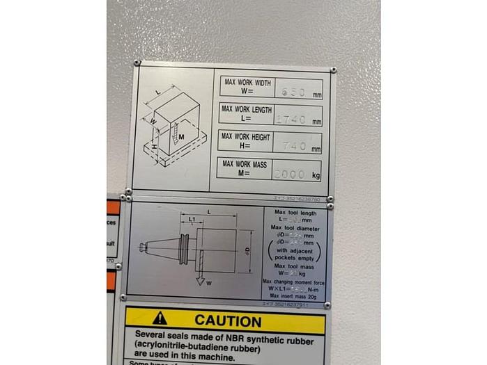 Usato Centro di lavoro verticale usato Mazak MTV655/60N