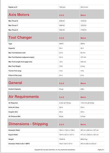 Usato 2019 Centro verticale Hass VF-3SSYT