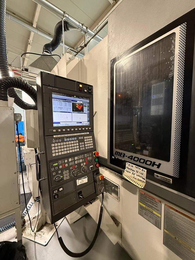 Usato CENTRO DI LAVORO CNC ORIZZONTALE OKUMA MB-400H 6 PALLET