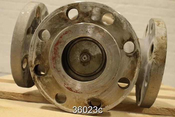 Used Samson 580 941 3" 3-Way Control Steam Valve #36023