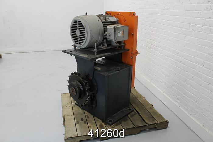 Used Siemens RGZESDI A/C Motor, 20Hp, 1770/2655Rpm, 460Volts #41260