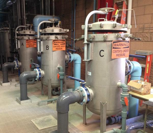 Used Filter, Reverse Osmosis, Ionics, Nanofiltration, 185 GPM,(3) #C738973