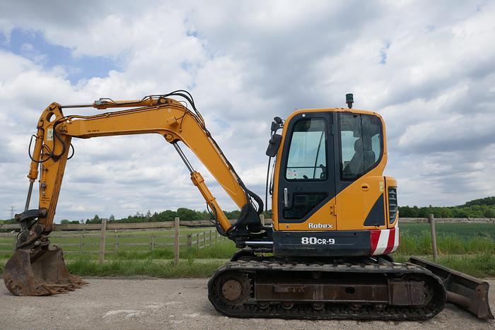Used 2012 HYUNDAI ROBEX 80CR-9