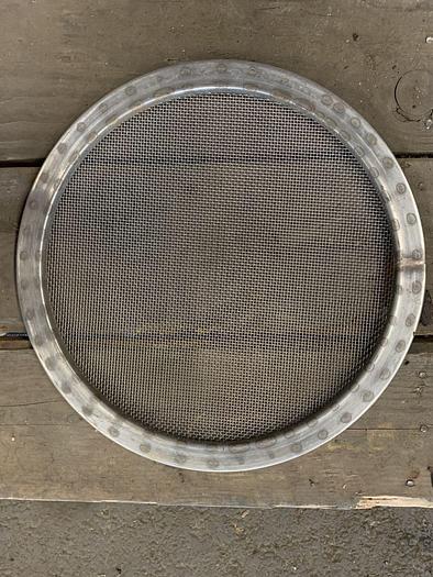 Used Screen, Sweco, 18", S/st, Midwestern, Screen Only (2) #S743363