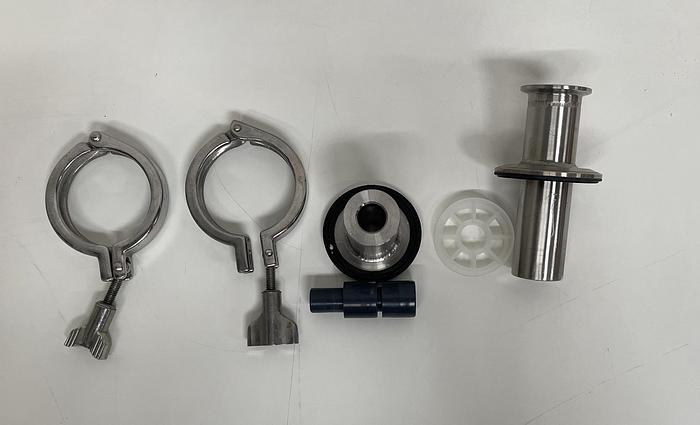 Used Stainless Steel 2.5" Sanitary x 20.5" Filter Housing Column
