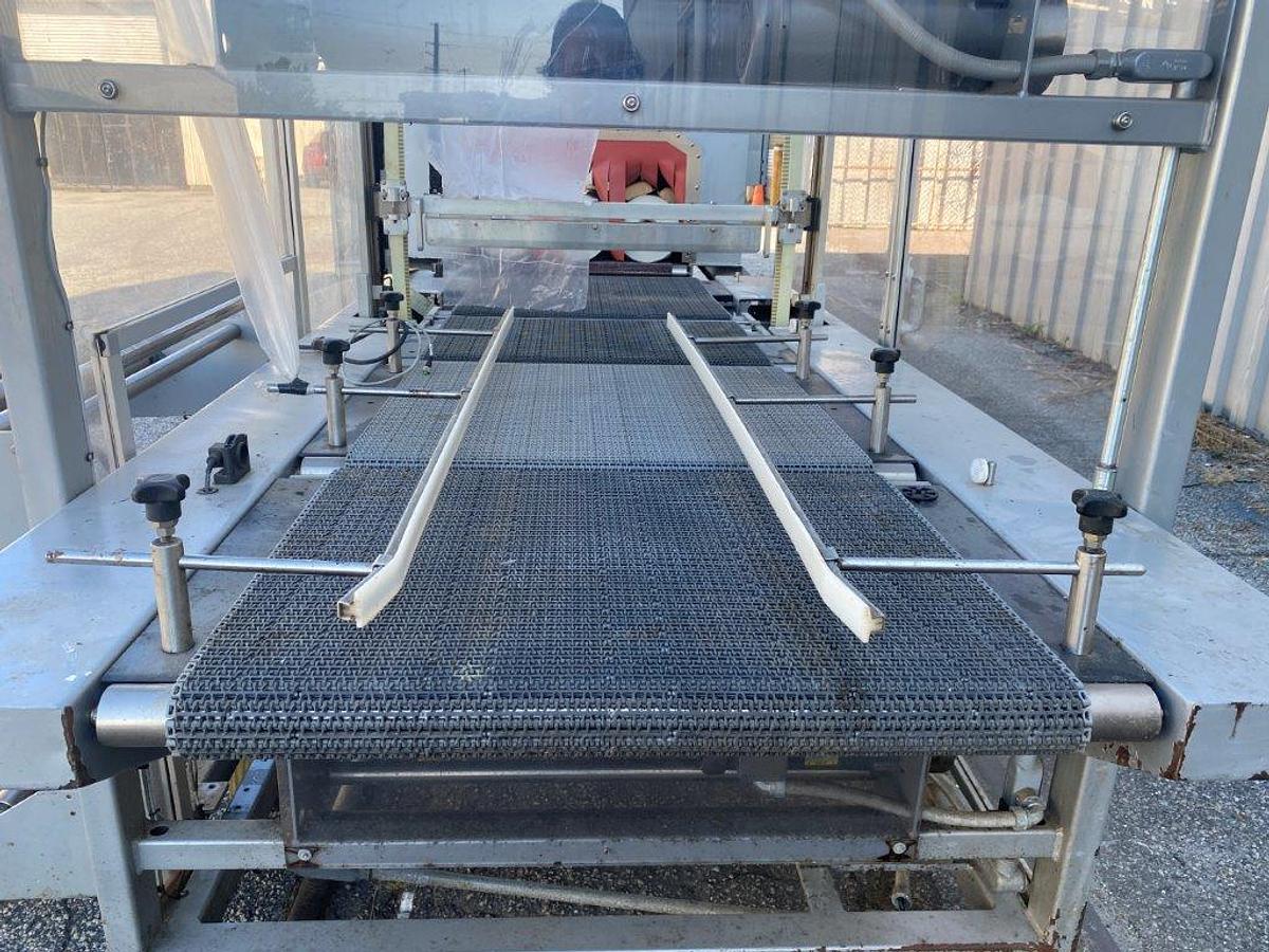 Used Tekkra Automatic Shrink Wrapper & Tunnel