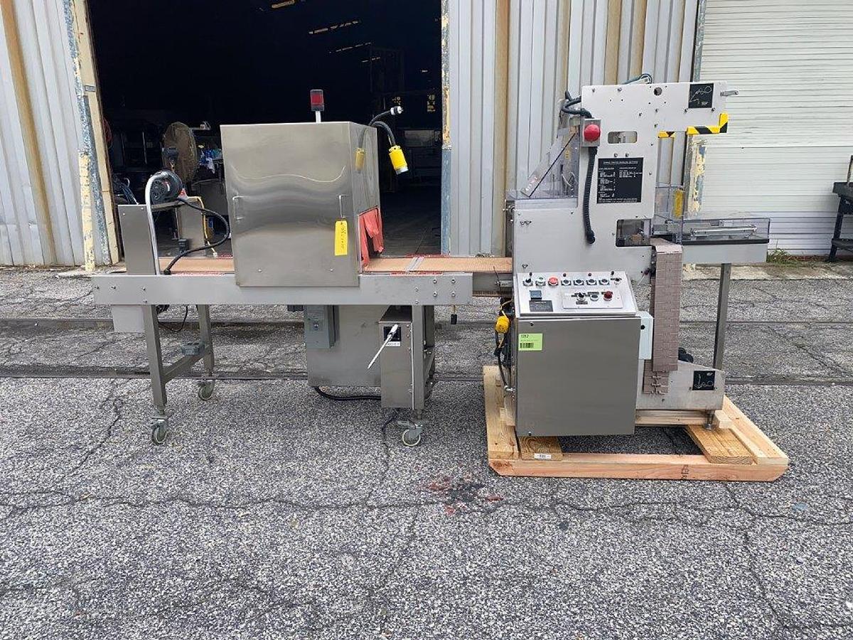 Used OMEGA SL-18 Shrink Bundler & Heat Tunnel