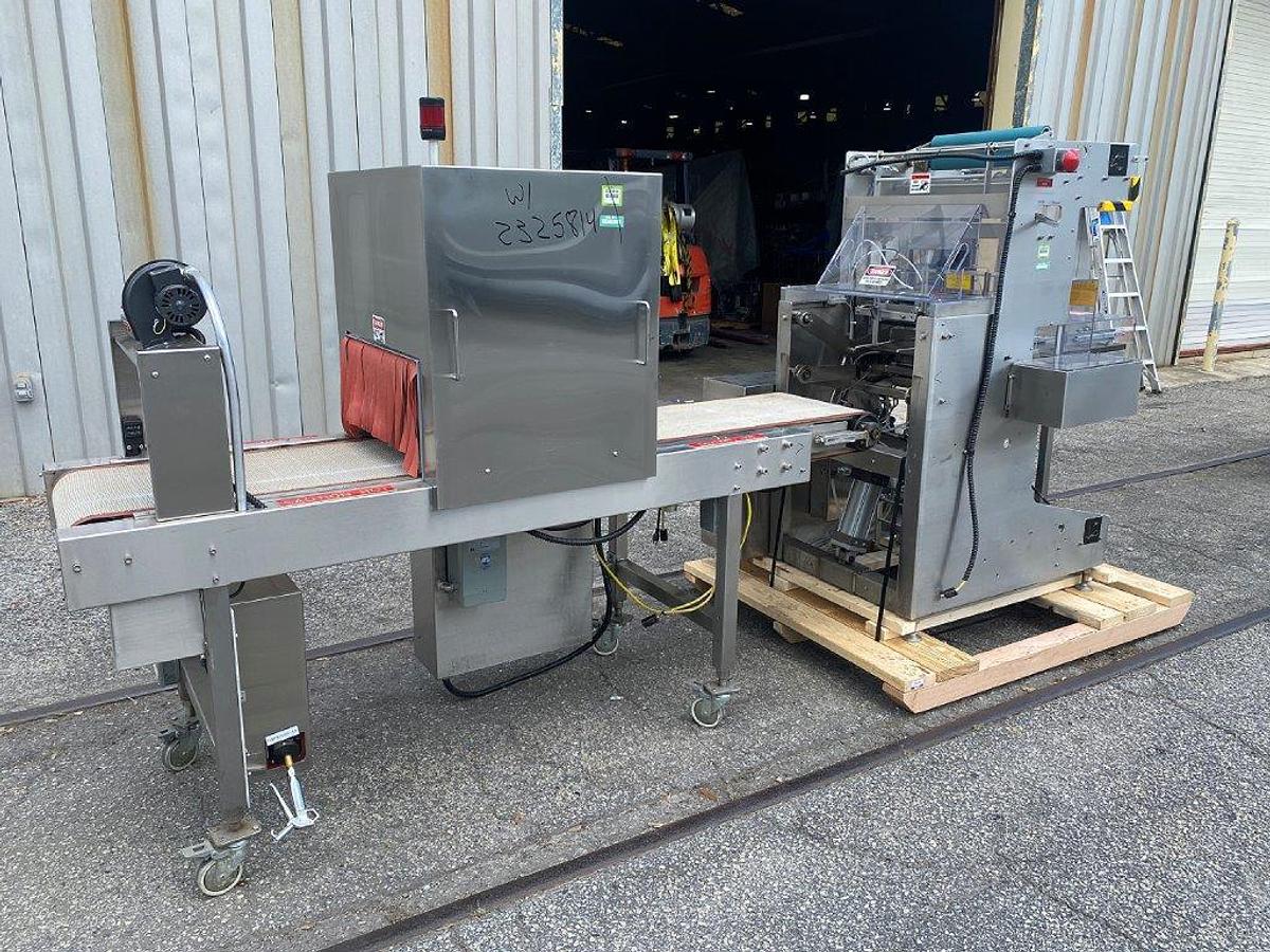 Used OMEGA SL-18 Shrink Bundler & Heat Tunnel