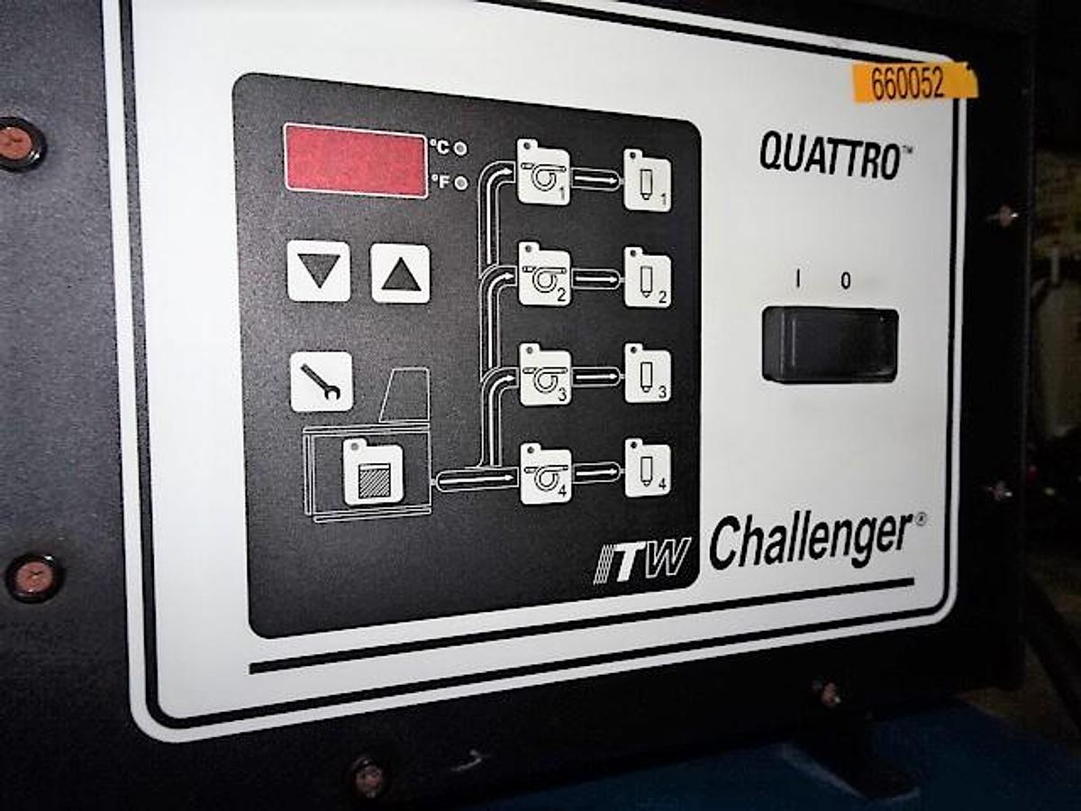 Used ITW Dynatec Challenger Quattro Hot Melt Glue Tank