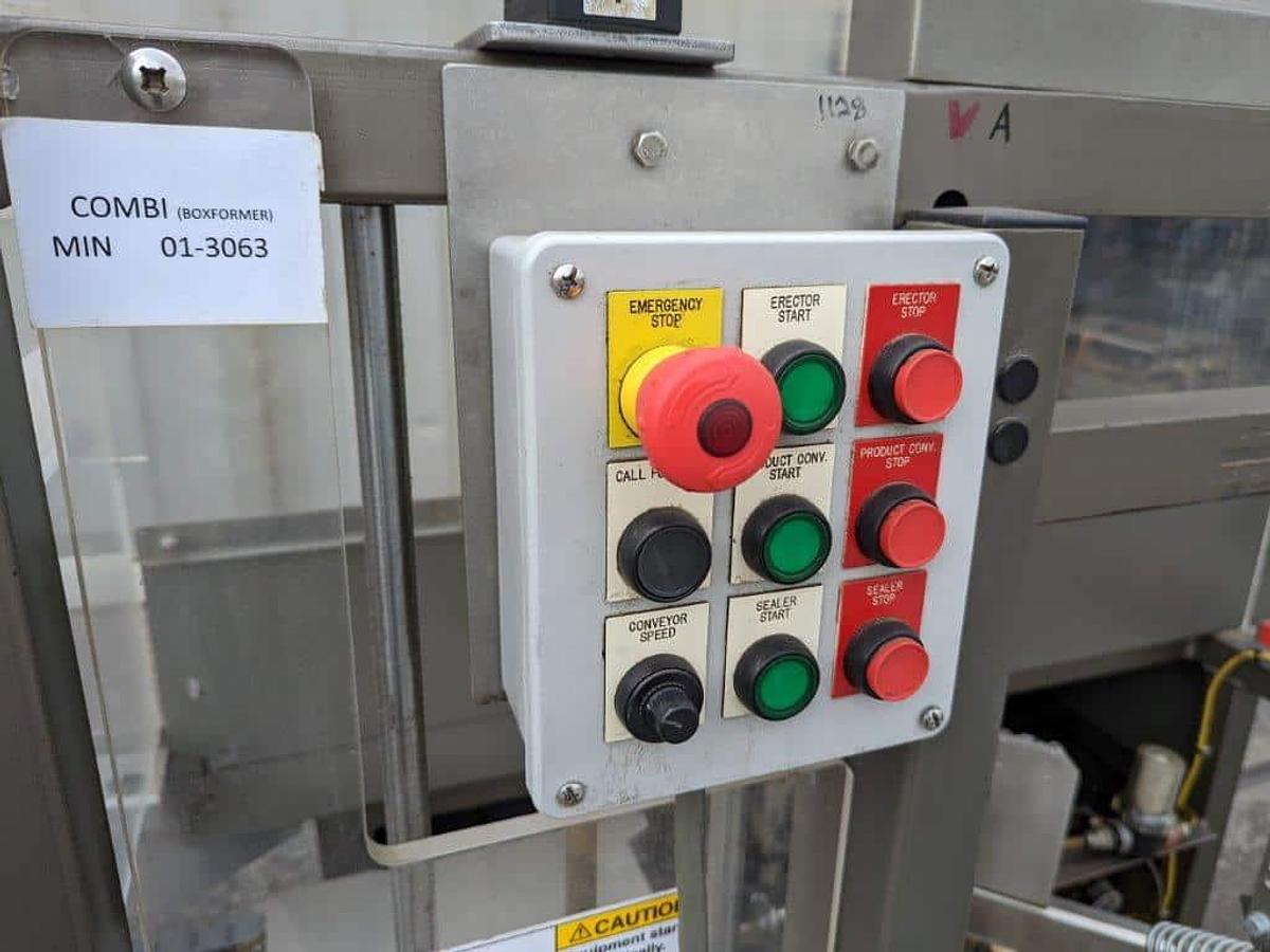 Used Combi ERGOPACK Erector-Packer-Sealer System
