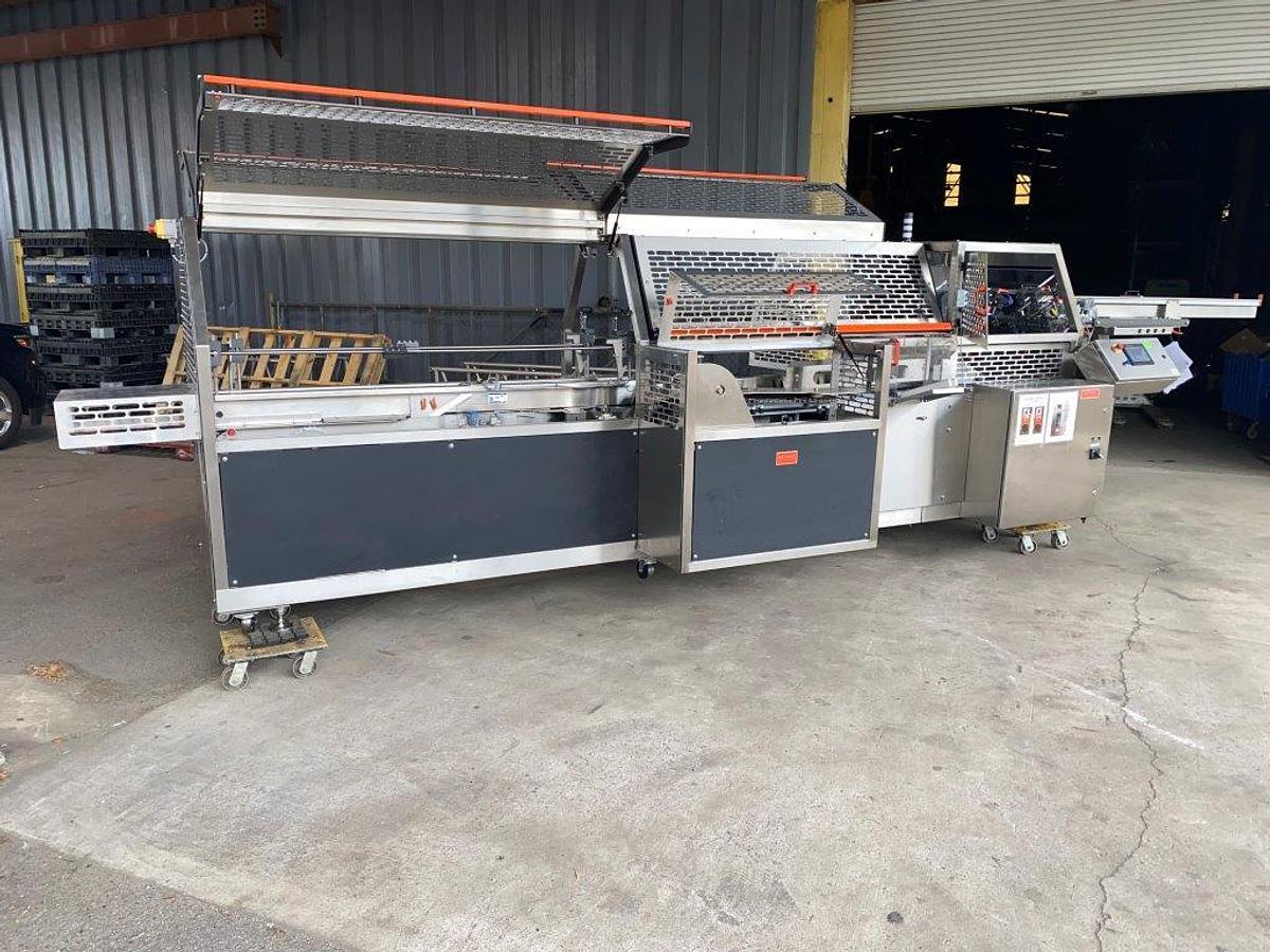 Used Keymac Horizontal End-Load Cartoner / Gluer