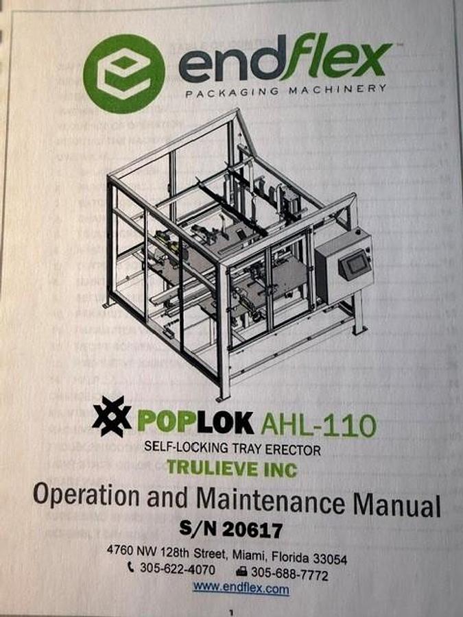 2020 ENDFLEX PAXOIM POPLOK AHL-110