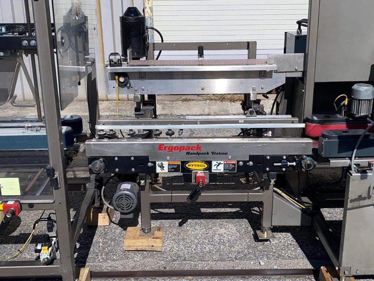 Used Combi ERGOPACK Erector-Packer-Sealer System