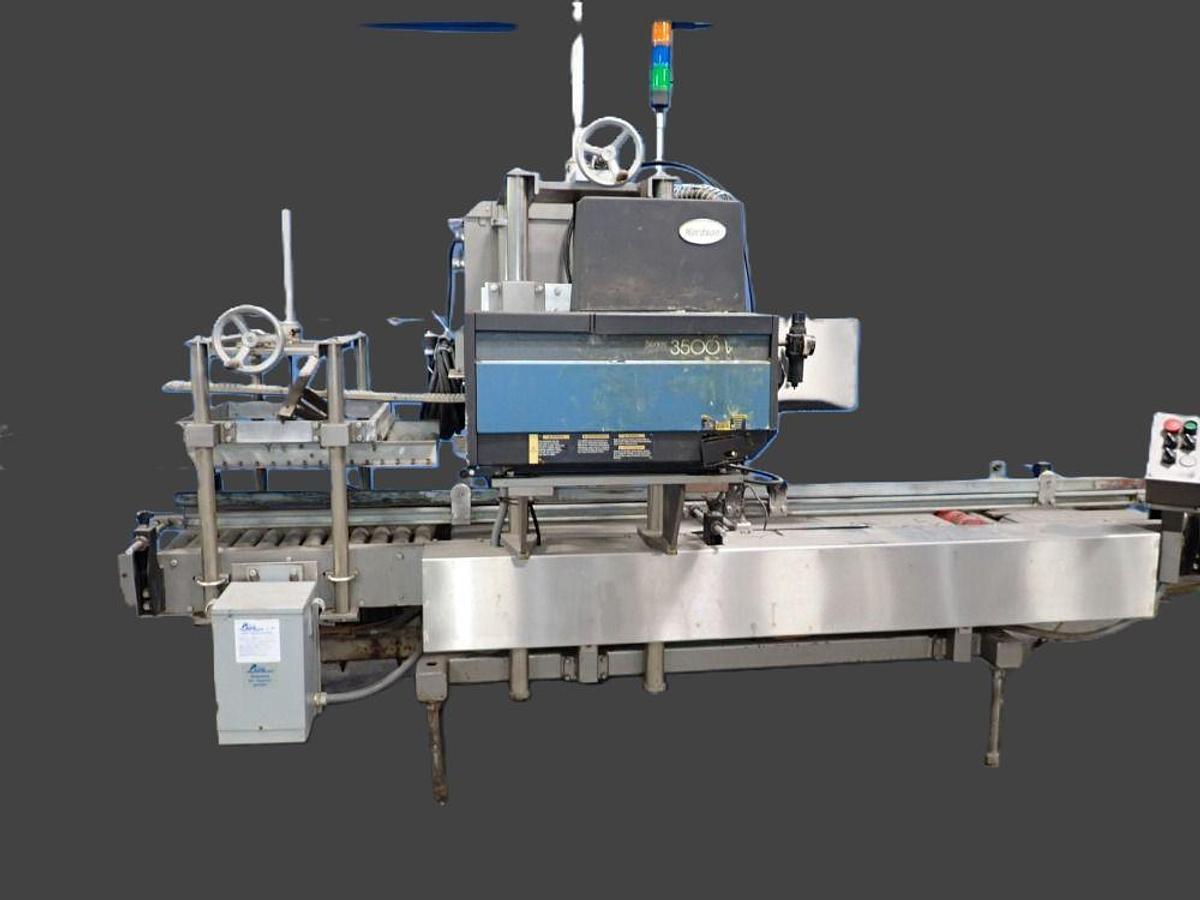Used 2001 Hamrick Top Case Sealer w/Hot Melt