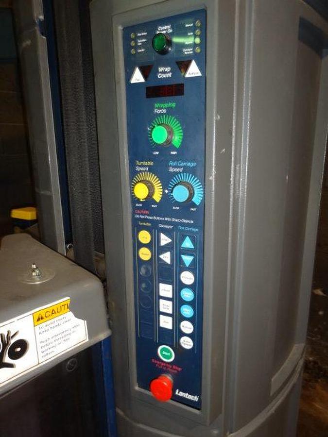 Used Lantech Q Series Automatic Stretch Wrapper