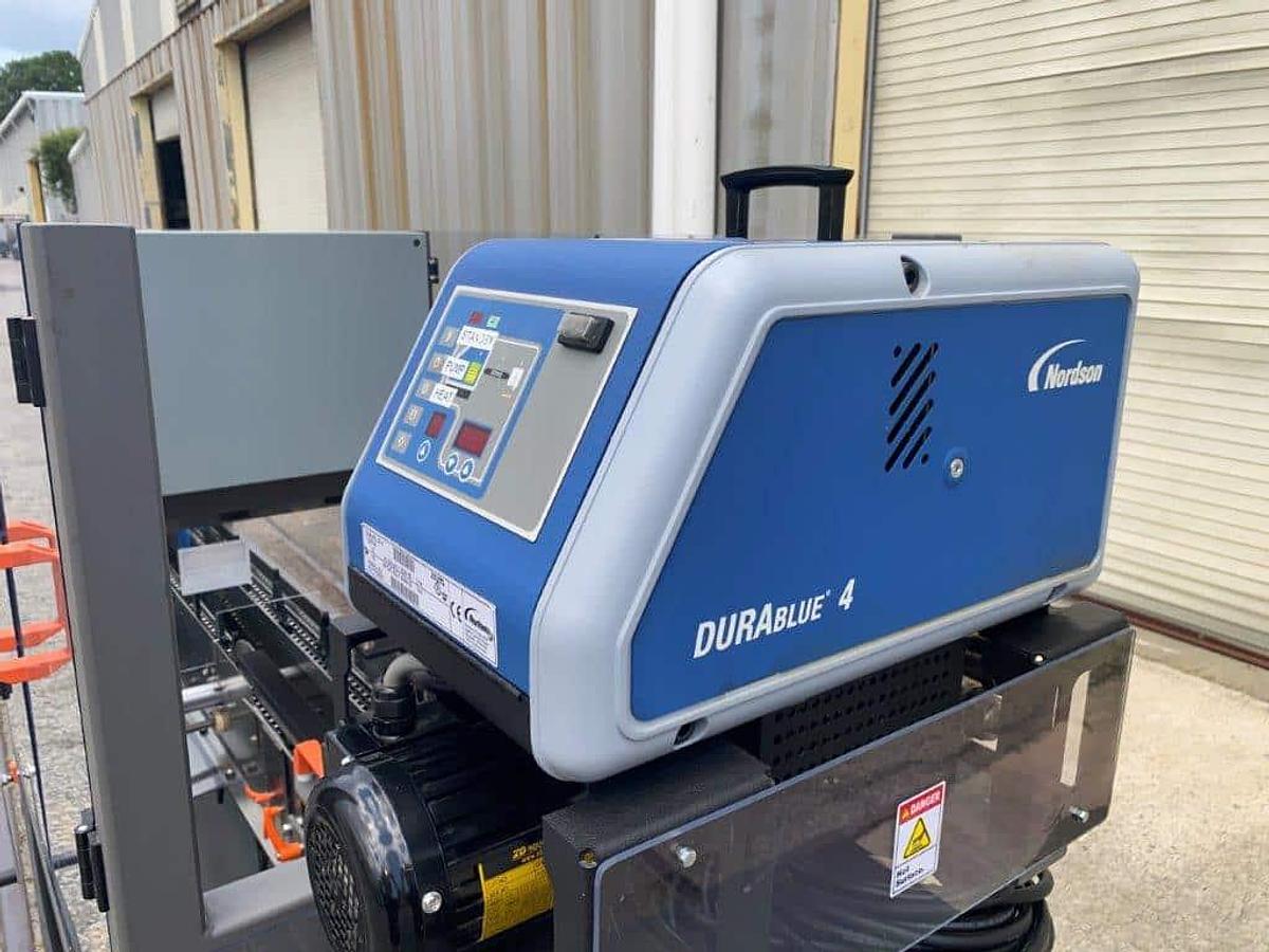 Used Keymac Horizontal End-Load Carton Glue Sealer