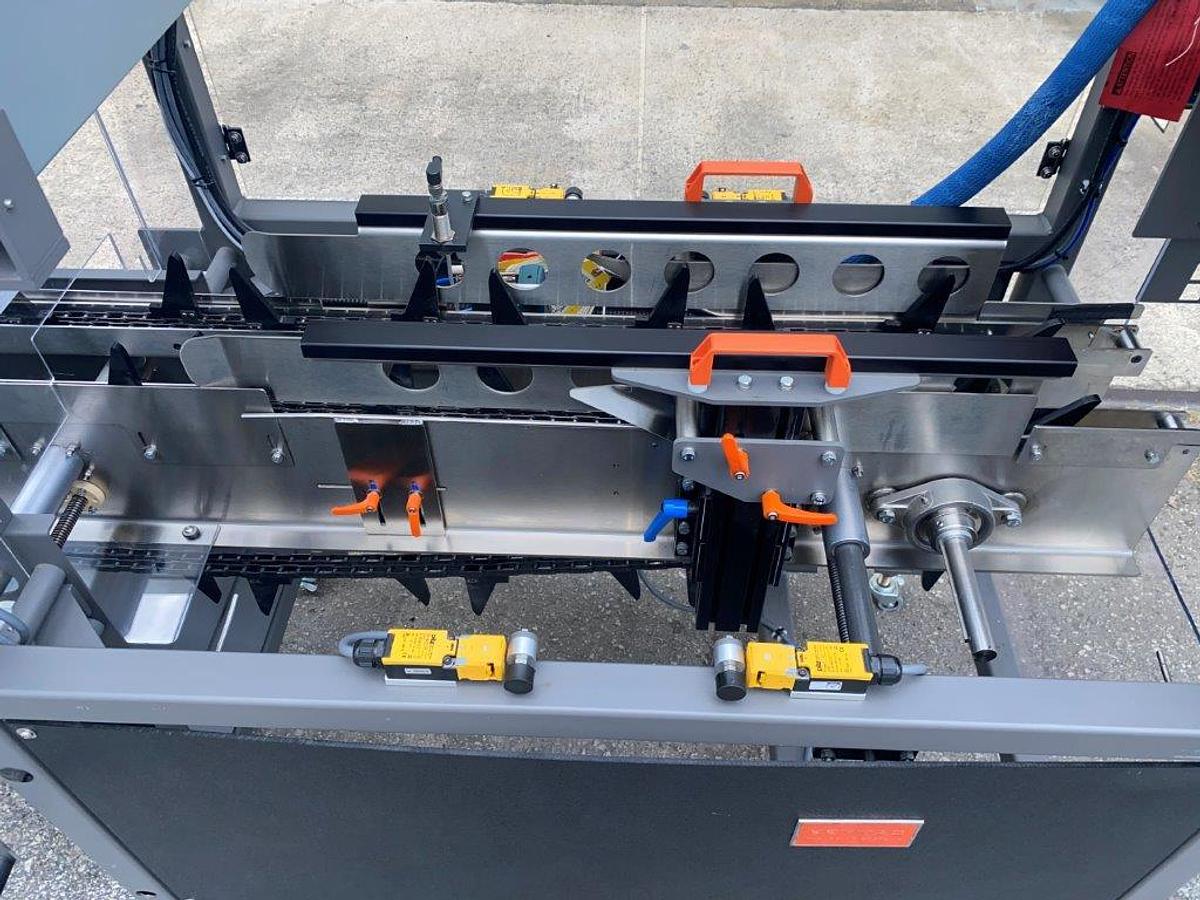 Used Keymac Horizontal End-Load Carton Glue Sealer