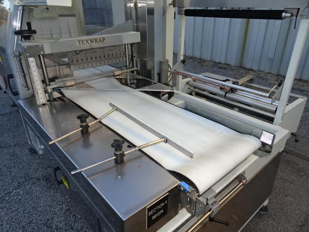 Used Texwrap Automatic Wrap Side Sealer & Tunnel