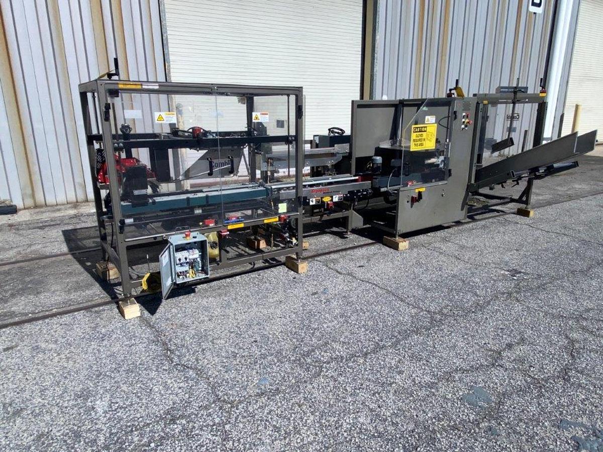 Used Combi ERGOPACK Erector-Packer-Sealer System