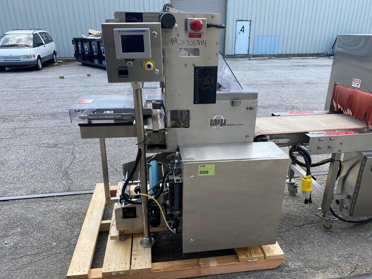 Used OMEGA SL-18 Shrink Bundler & Heat Tunnel