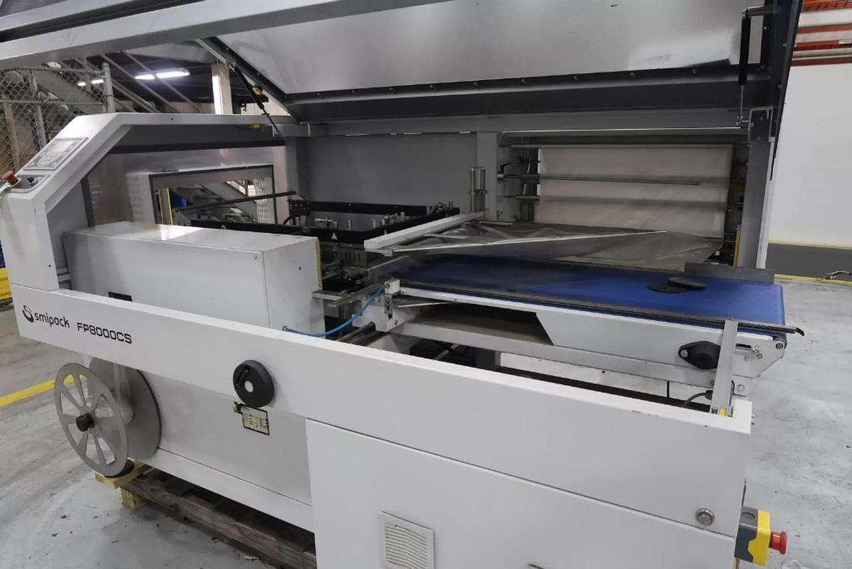 Used SMIPack FP8000CS Automatic L-Seal Wrapper