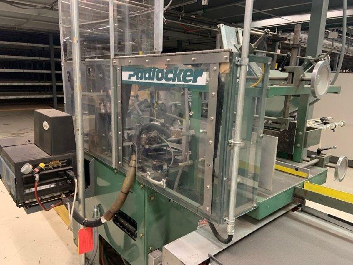 Used Padlocker CF-151 Case Erector / Gluer