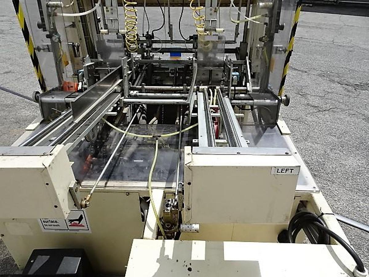 Used Delkor 752 Dual-Mandrel Tray Former