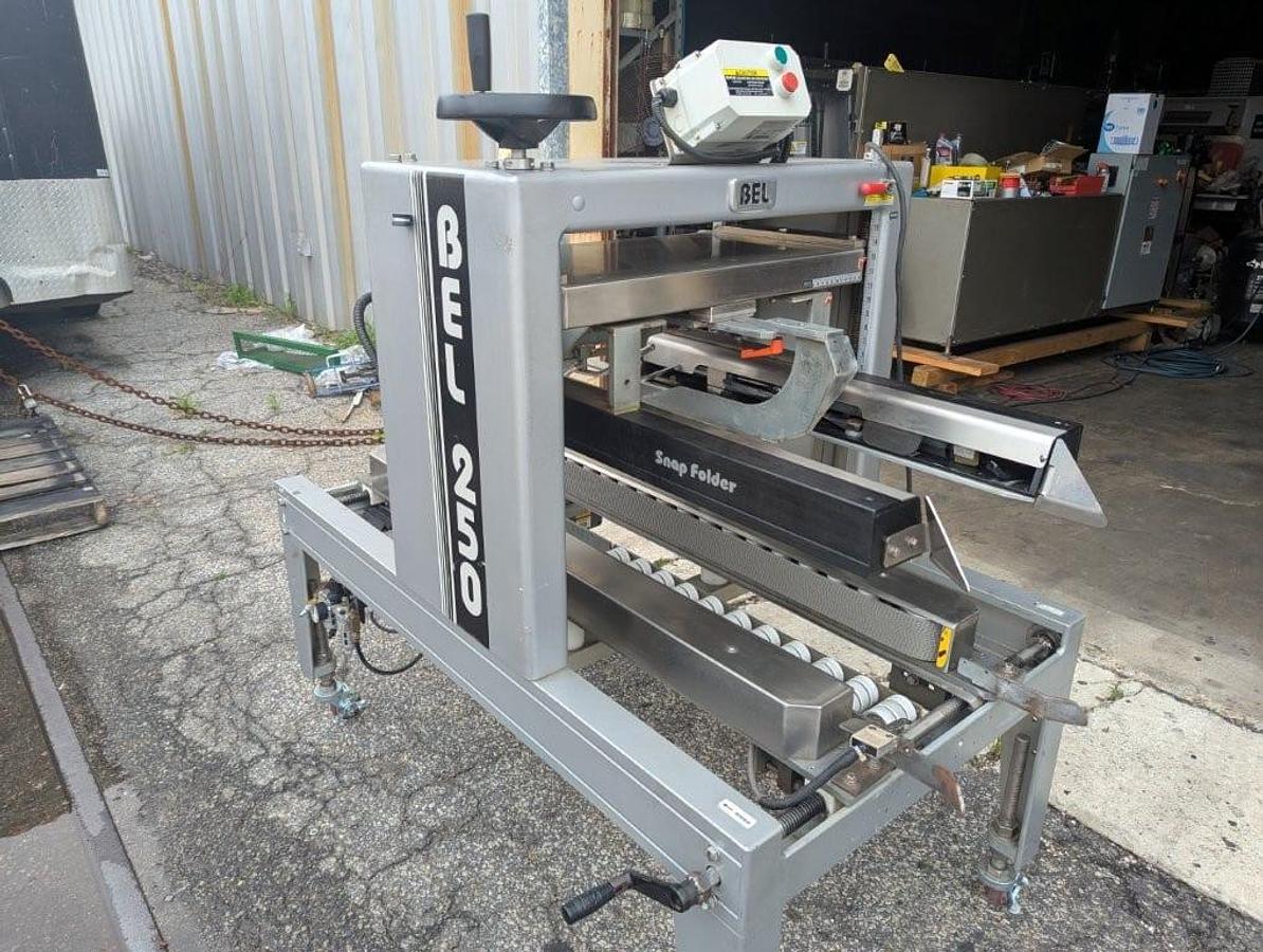 Used BEL 250 Automatic Case Sealer (Tape)
