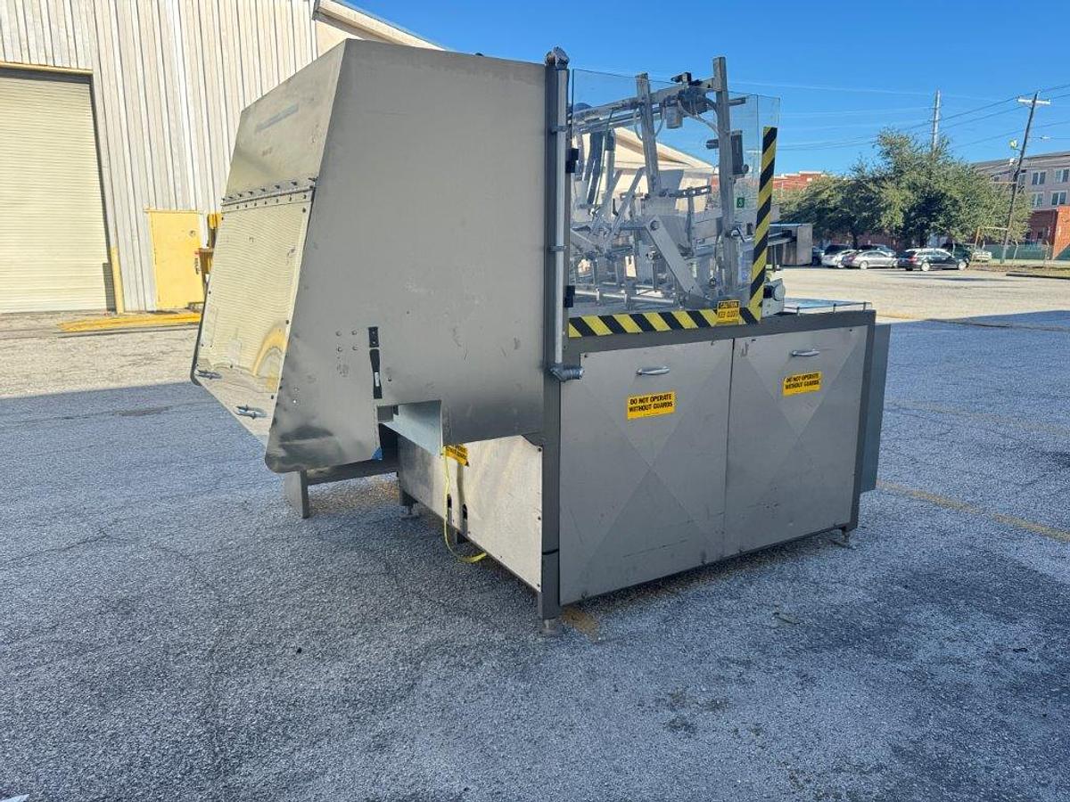 Used Doboy 752 Tray Former with Hot Melt Glue