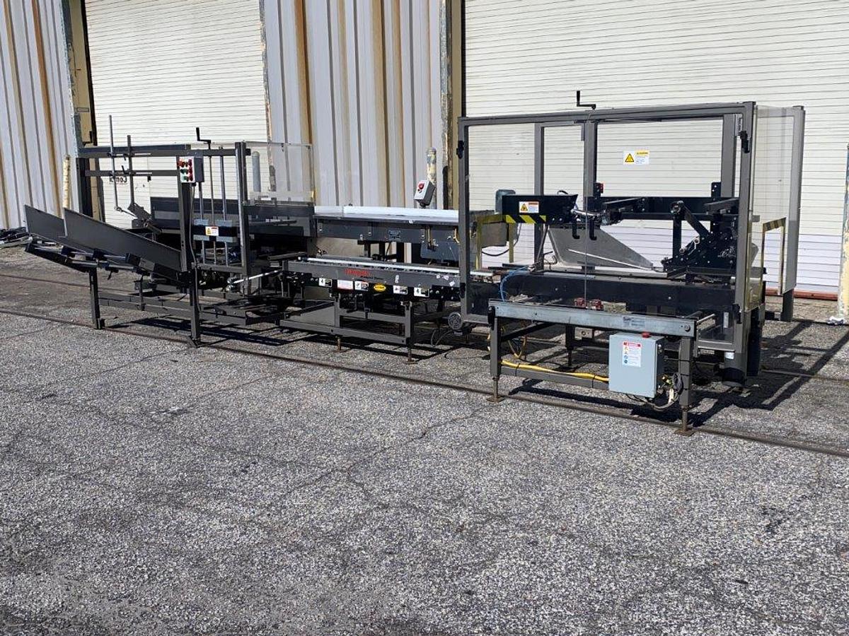 Used Combi ERGOPACK Erector-Packer-Sealer System