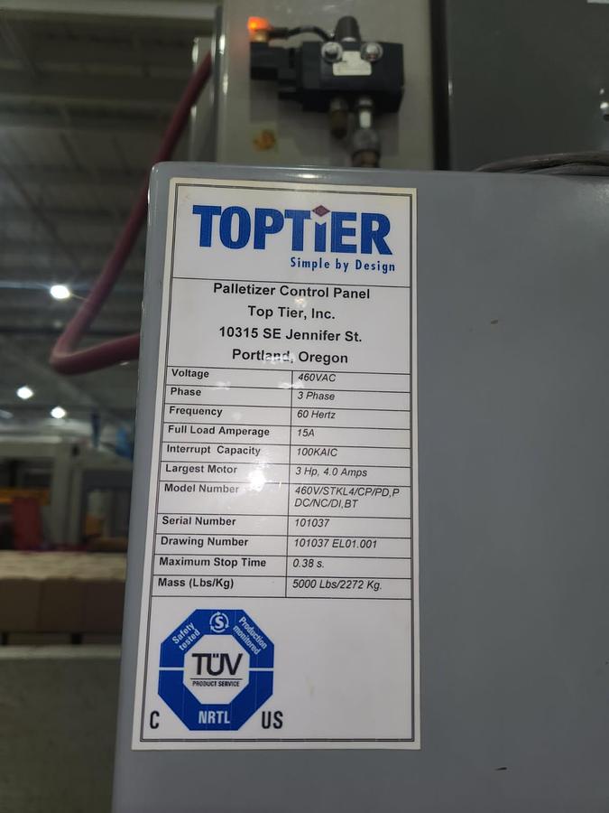 Used 2011 TOP TIER 460V-STKL4-CP-PD-PDC-NC-DI-BT
