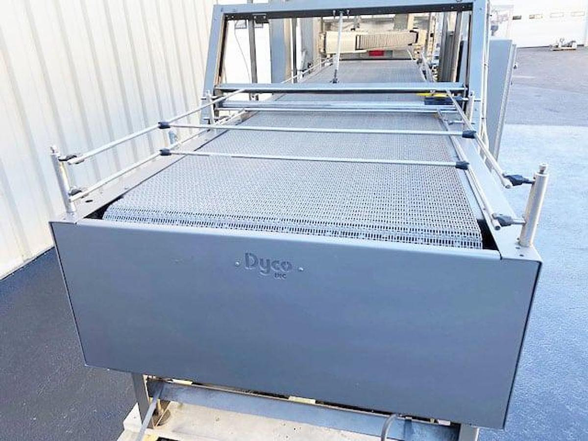 Used DYCO Bottle Debagger Table / Conveyor