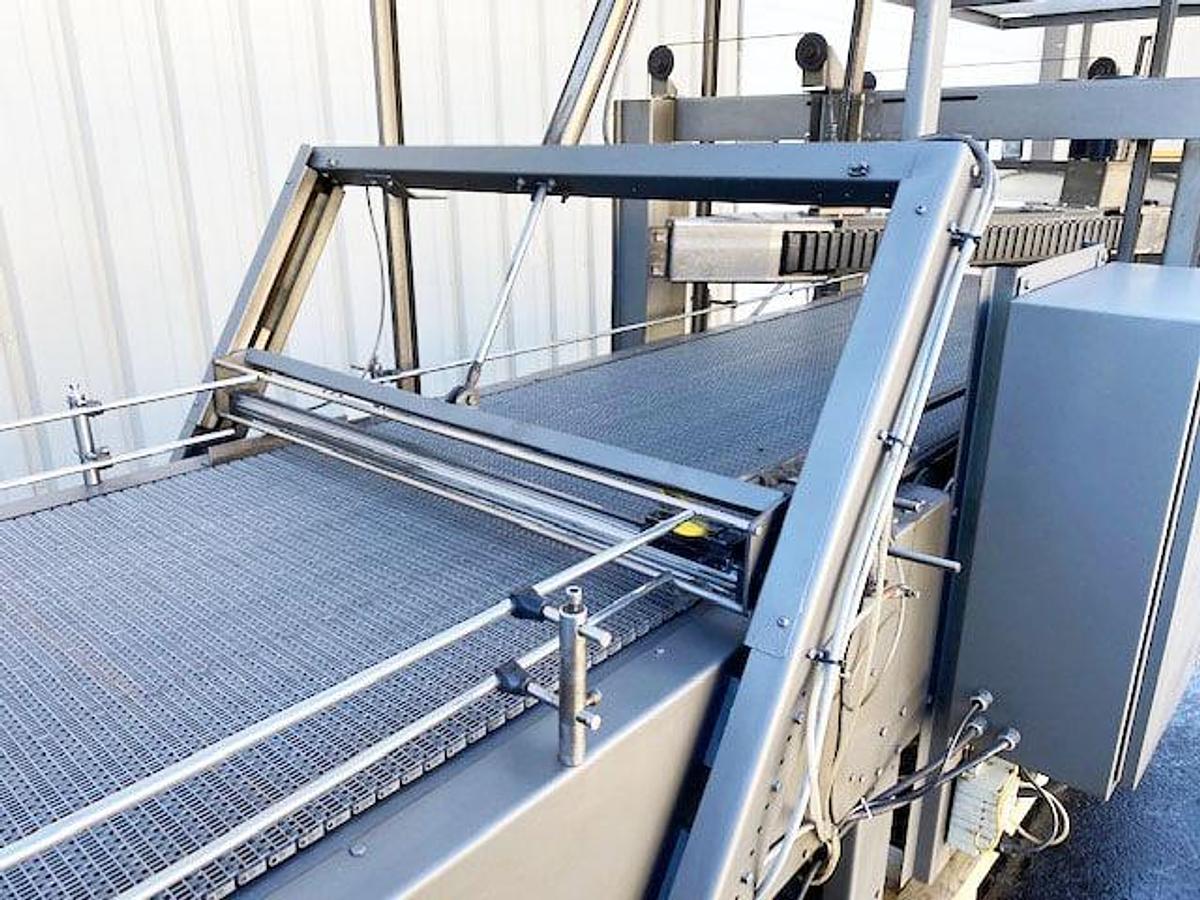 Used DYCO Bottle Debagger Table / Conveyor