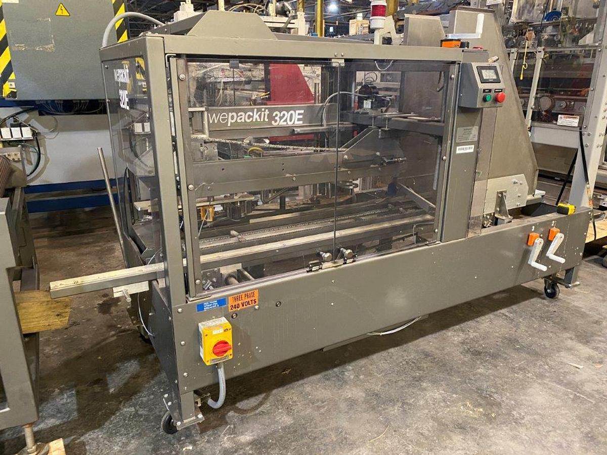 Used Wepackit 320E Case Erector / Taper