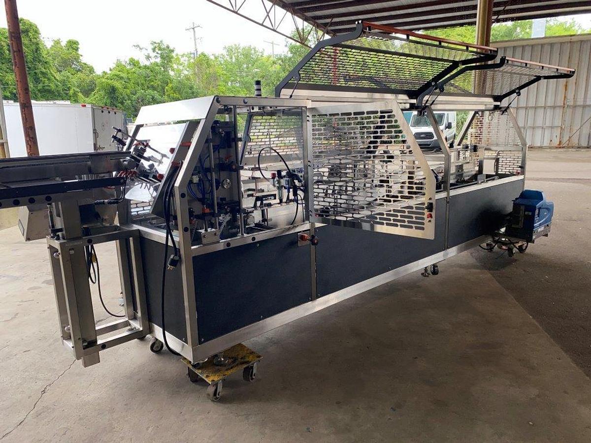 Used Keymac Horizontal End-Load Cartoner / Gluer