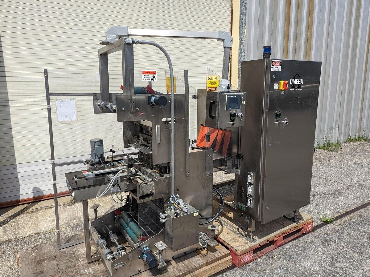 Used OMEGA SL-18 Shrink Bundler & Heat Tunnel