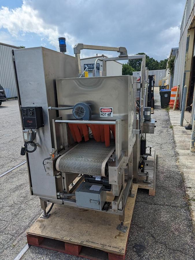 Used OMEGA SL-18 Shrink Bundler & Heat Tunnel